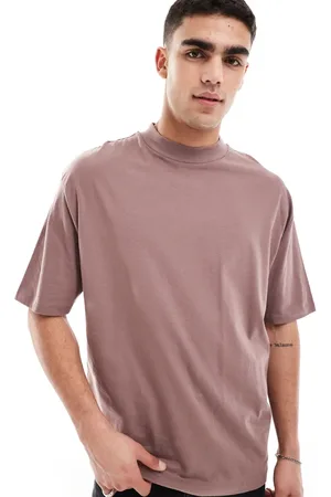 ASOS Essential oversized t-shirt with high neck in