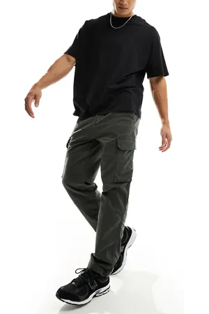 River Island Cargo trouser in khaki