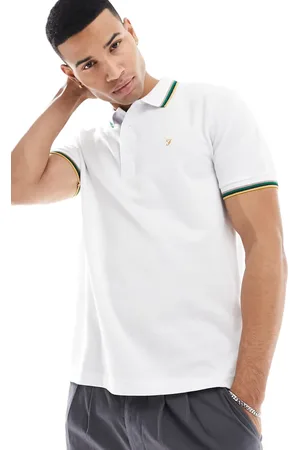 Farah Alvin tipped polo in