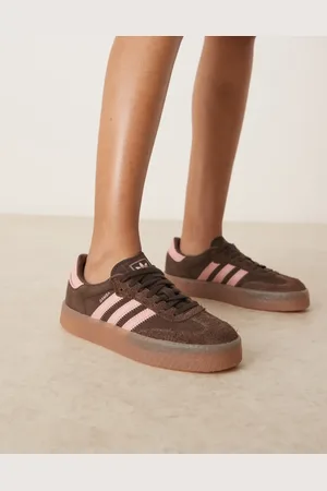 adidas Sambae trainers in and pink
