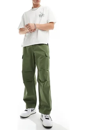 Obey Hardwork ripstop carpenter trouser in khaki