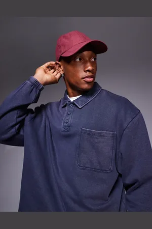 ASOS Boxy oversized washed polo in