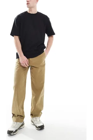 HUGO BOSS Chino-Straight cotton trousers straight fit in beige