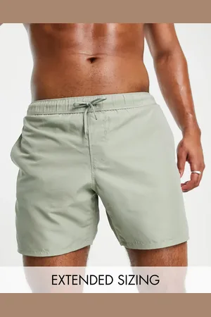 ASOS Swim shorts in mid length in light