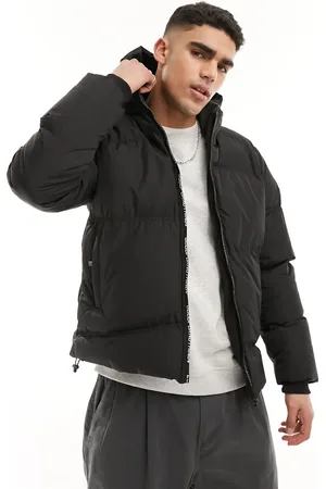 Good For Nothing Puffer jacket with hood in