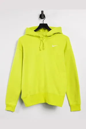 Nike Mini swoosh oversized hoodie in