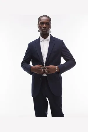 MANGO Herringbone blazer co-ord in