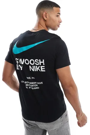 Nike Club Swoosh graphic t-shirt in
