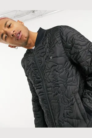 True Religion Camo quilted puffer jacket