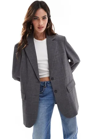 Stradivarius Oversized blazer in