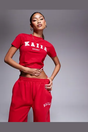 Kaiia Sport longline baby tee co-ord in