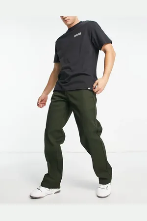 Dickies 874 straight fit work chino trousers in olive