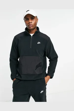 Nike Style Essentials polar fleece 1/4 zip sweat-shirt in