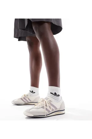 adidas SL 72 OG trainers in off white and lilac