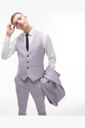 Topman Skinny waistcoat in