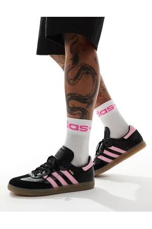 adidas Samba X IMFC trainer in and pink