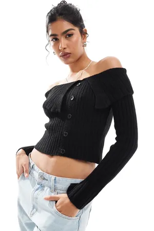 ASOS Button through asymmetric jumper in