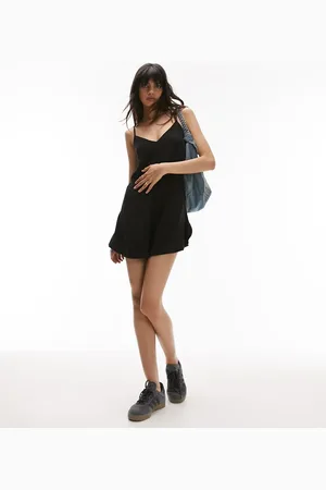 Topshop Playsuit in linen