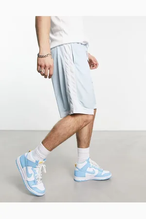 ASOS Oversized shorts in colour block sporty mesh