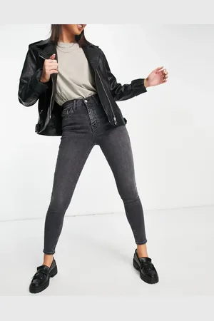 Topshop Jamie high rise jean in washed