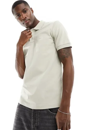 HUGO BOSS Passenger slim fit polo in light beige