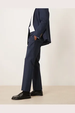 ASOS Slim suit trousers in soft cotton