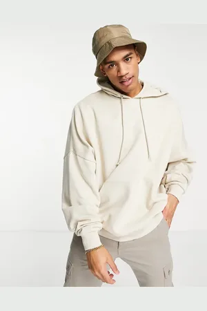 ASOS Super oversized hoodie in beige
