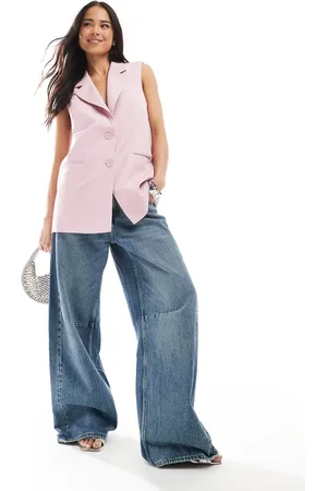 Stradivarius Longline waistcoat in