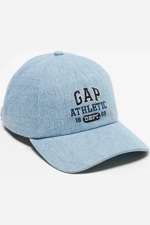 GAP Athletic logo cap in denim