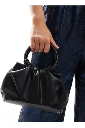 ASOS Grab crossbody bag with rope handle and detachable chain in
