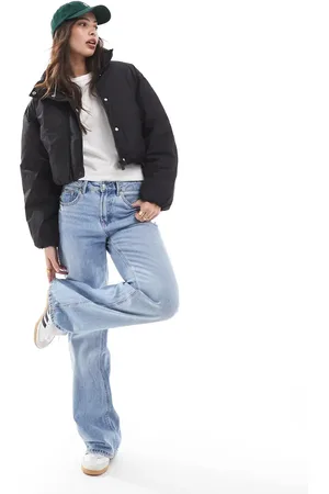 Pimkie Funnel neck cropped padded jacket in