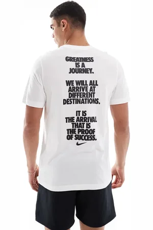 Nike Verbiage back print t-shirt in