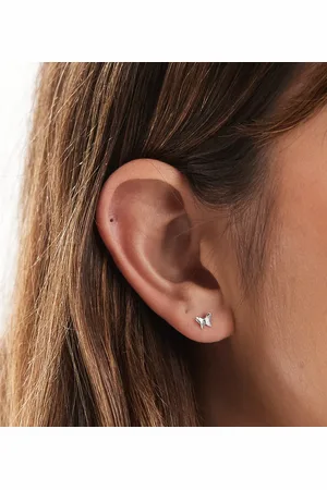 Kingsley Ryan Butterfly stud earrings in sterling