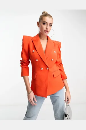 Forever Unique Exaggerated shoulder blazer in