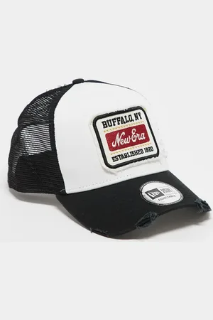 New Era Vintage patch trucker cap in multi