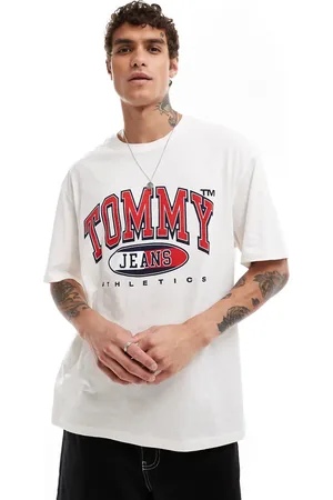 Tommy Hilfiger Retro varsity logo t-shirt in