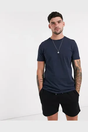 JACK & JONES Essentials t-shirt in cotton with crew neck in