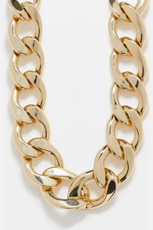 Topshop Chunky chain necklace in