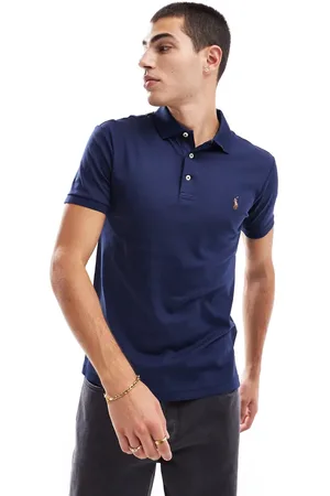 Ralph Lauren Slim fit pima polo multi player logo in