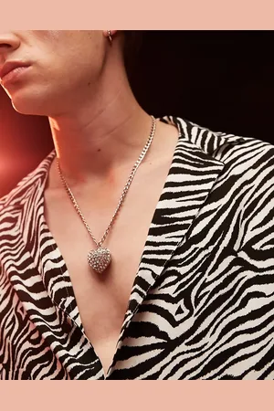 ASOS Necklace with iced heart pendant