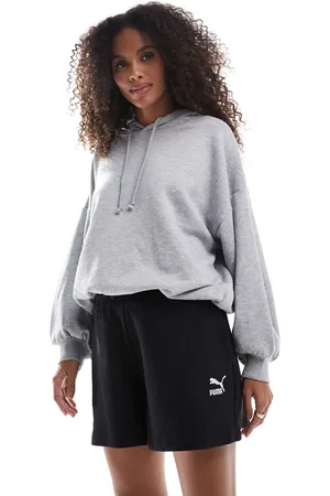 PUMA Classics ribbed shorts in
