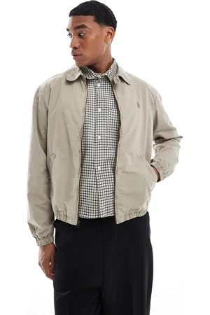 Ralph Lauren Bayport icon logo poplin harrington in olive