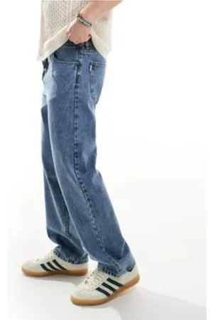 SCALPERS Straight jeans in bleach denim