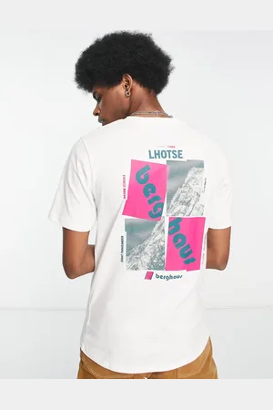 Berghaus Dean Street unisex Lhotse Zine back print t-shirt in
