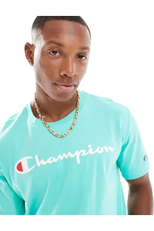 Champion Chest logo t-shirt in light green