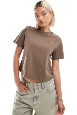 Dickies Oakport boxy cropped t-shirt in