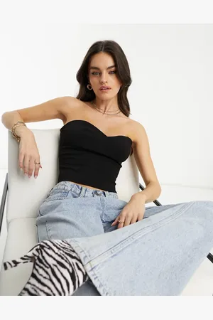 NA-KD X Annijor corset top in