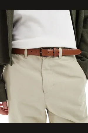 River Island Faux leather basic belt in
