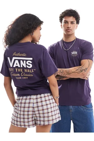 Vans Holder street classic back print t-shirt in dark