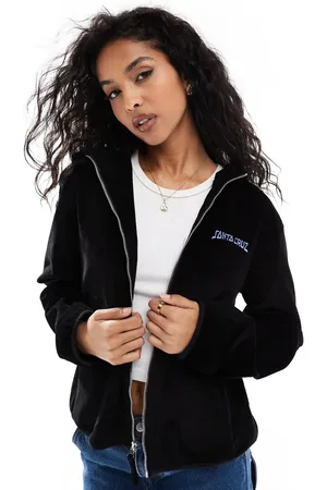 Santa Cruz Hooded jacket with heart backprint in